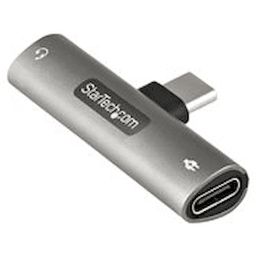 StarTech.com USB-C-ljud- och laddningsadapter - USB-C