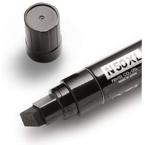 Märkpenna perm. PENTEL N50XL sned svart