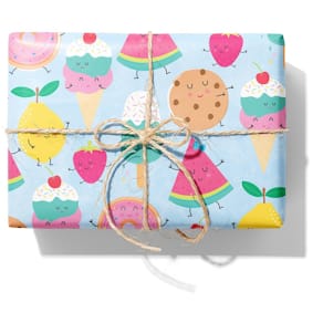 Presentpapper Popsicle 70cmx10m