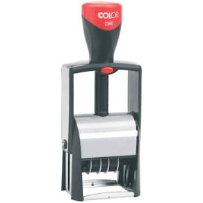 Datumstempel COLOP S2360N-GS, mit Gutschein, schwarz