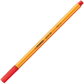 Fineliner STABILO Point 88 röd
