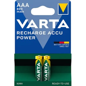 Akku VARTA Accu Power Micro AAA, 800 mAh