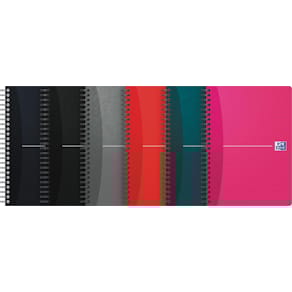 Spiraalschrift Oxford Optik Paper scanfunctie, A5, 100 bladzijden, geassorteerde kleuren