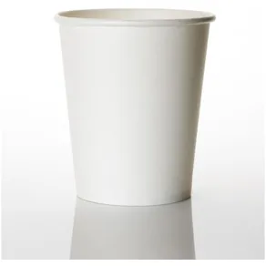 Pappersbägare 18cl vit 50/fp