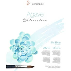 Skizzenbuch Hahnemühle Agave Watercolour, 24x32cm, 12 Blatt, 290g