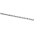 Bindrug Q-CONNECT, 8 mm, 21 ringen, zwart, 100 stuks