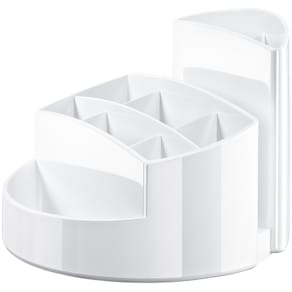 Schreibtischköcher HAN RONDO, weiß