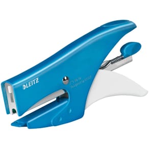Heftzange Leitz WOW 15BL/No10, blau