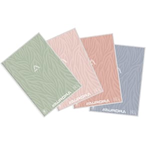 Spiraalschrift Aurora Writing 80 Design, ft A4, 120 bladzijden