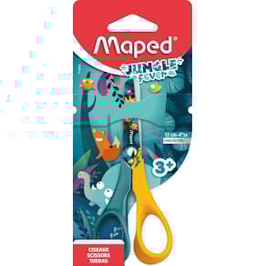 Schaar Maped Jungle Fever Vivo, 12 cm, assorti, blister