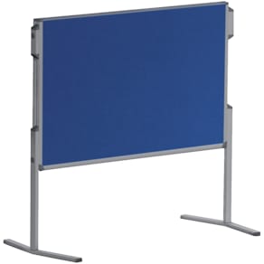 Moderationstafel FRANKEN PRO, 120 x 150 cm, blau