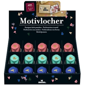 Motivlocher MOSES. libri_x, sortiert