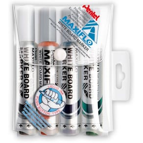 Whiteboardpenna PENTEL Maxiflo 4/fp