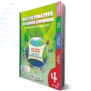 Lernbuch HEFTE HELFEN Das ultimative hybride Lernbuch 4, A4