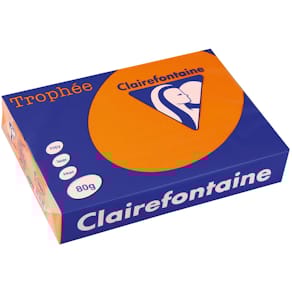 Gekleurd papier Clairefontaine Trophée Intens, A4, 80 g, 500 vel,