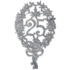 Jubiläumszahl DEMMLER, 25, silber