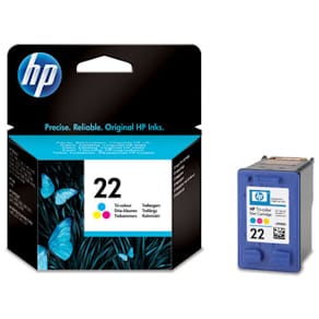 Bläckpatron HP C9352AE 22 färg