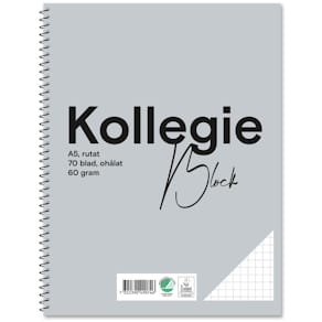 Kollegieblock FW A5 60g 70bl rut oh