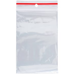 Druckverschlussbeutel Q-CONNECT, 80 x 120 mm, 100 St., transp