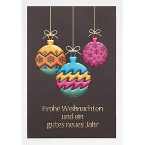 Weihnachtskarte Perleberg Prisma