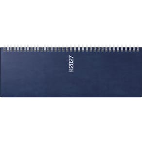 Tischkalender RIDO Septant 2027 quer, dunkelblau