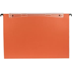 Hangmappen Esselte Uniscope, oranje, A4, V-bodem, 365 mm, pak 50 stuks