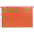 Hangmappen Esselte Uniscope, oranje, A4, V-bodem, 365 mm, pak 50 stuks
