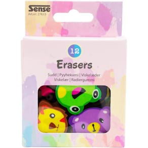Radergrummi SENSE figurer 12/fp