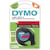 Tape Dymo LetraTAG, plastic, rood, 12 mm x 4 m