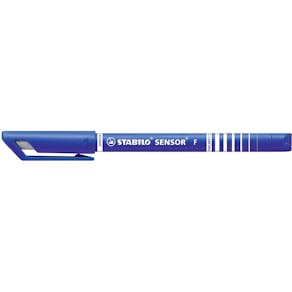 Fineliner STABILO sensor, 0,3 mm, blau