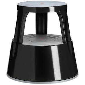 Stegpall Twinco Twin Steel Svart, höjd 41cm