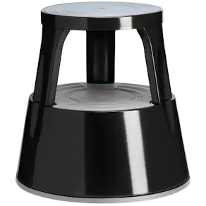 Stegpall Twinco Twin Steel Svart, höjd 41cm