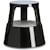 Stegpall Twinco Twin Steel Svart, höjd 41cm