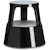 Stegpall Twinco Twin Steel Svart, höjd 41cm