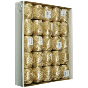 Eiknäuel Goldina, gold, Satin, 5 mm x 10 m