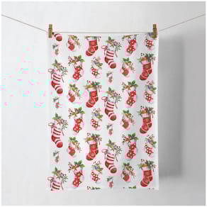 Geschirrtuch AMBIENTE Weihnacht-Strümpfe, 50x70cm