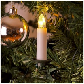 Julgransbelysning 16 DC LED inomhus 12m