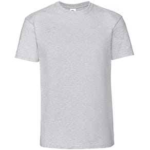 T-shirt FRUIT 195T gråmel 5XL
