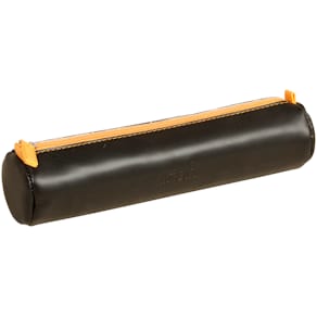 Rhodiarama round pencil case Black
