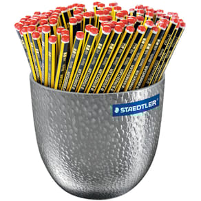 Bleistift STAEDTLER Noris 120, HB, 144 Stück im Keramiktopf