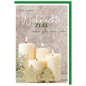 Weihnachtskarte Braun + Company D.T.