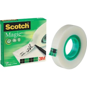 Klebefilm Scotch Magic 665, 12 mm x 33 m, transparent