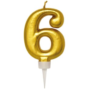 Kakelys JOKER gull 8cm 6