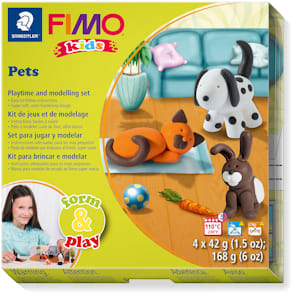 Modeller Fimo Kids Kæledyr 4x42g (4)