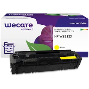 Toner WECARE HP W2212X 207X 2,45K gul