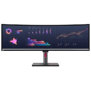 Lenovo ThinkVision P49w-30 - LED-skärm - böjd - 49" - 5120 x