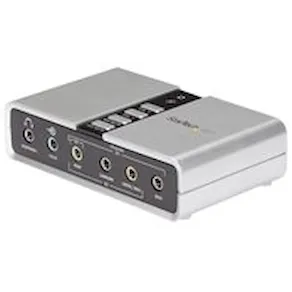 StarTech.com 7.1 USB-audio-adapter externt ljudkort med SPDIF