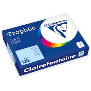 Gekleurd papier Clairefontaine Trophée Pastel, A4, 120 g, 250 vel