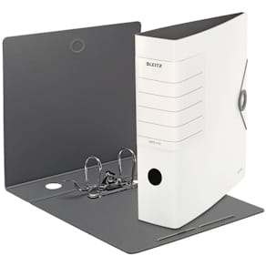 Ordner Leitz Solid, A4, 8 cm, weiß