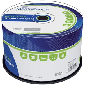 DVD-R MediaRange, 50er Spindel